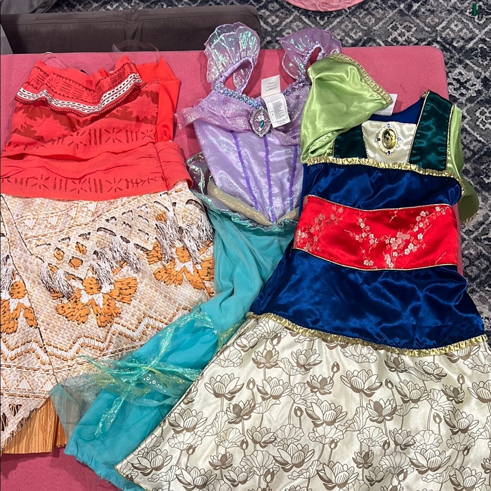 Girls princess costumes